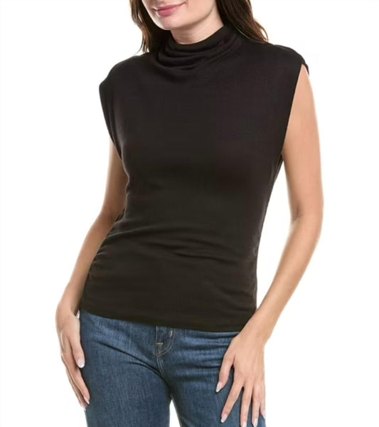 Michael Stars - Reese Shine Power Shoulder Tee