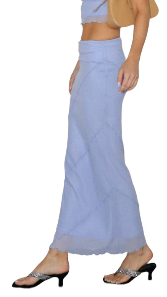 Bailey Rose - Lola Mesh Maxi Skirt