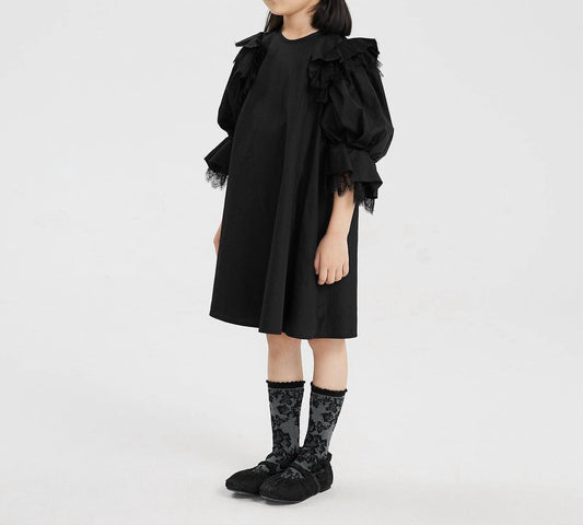 Kids Aline Puff Sleeve Dress
