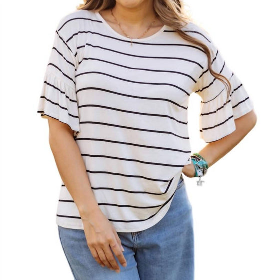 Adora - French Terry Round-Neck Top