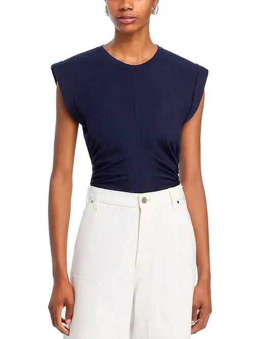 A.L.C. - Nia Ruched Cap Sleeve Tee