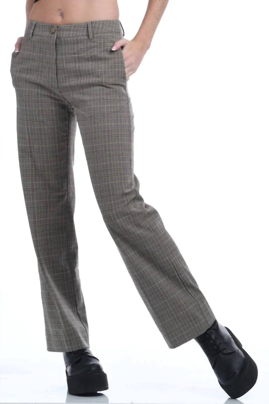 Katie J Nyc - Kids Plaid Pant