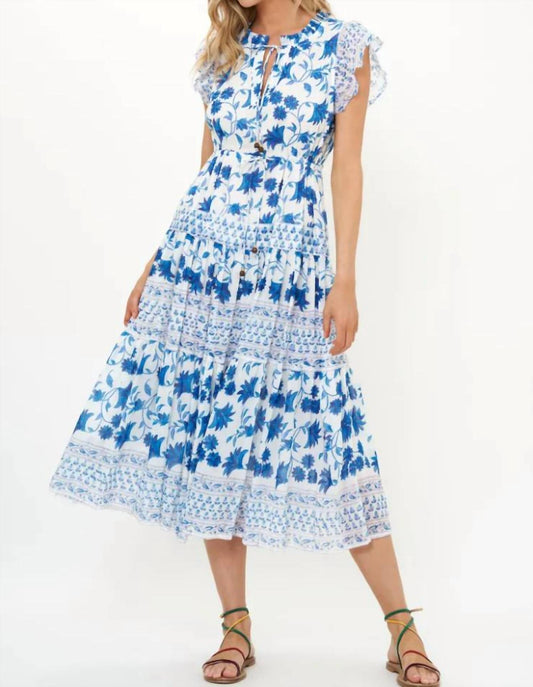 Oliphant - Cinched Flirty Midi Dress