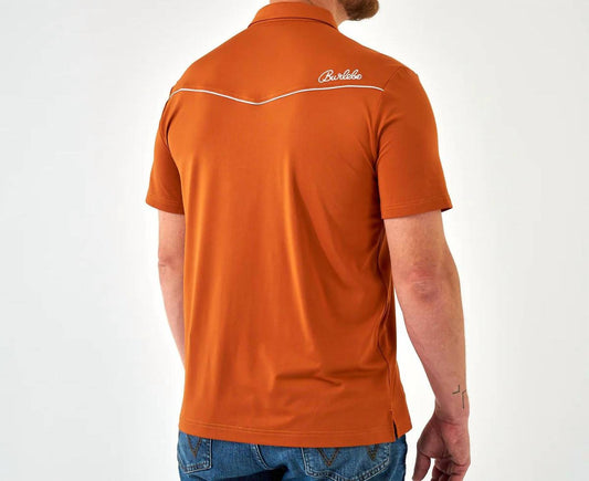Burlebo - Pearl Snap Performance Polo