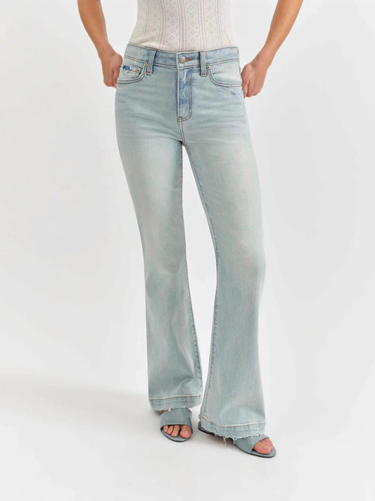 Daze - Heartbreaker Mid Rise Flare Jeans