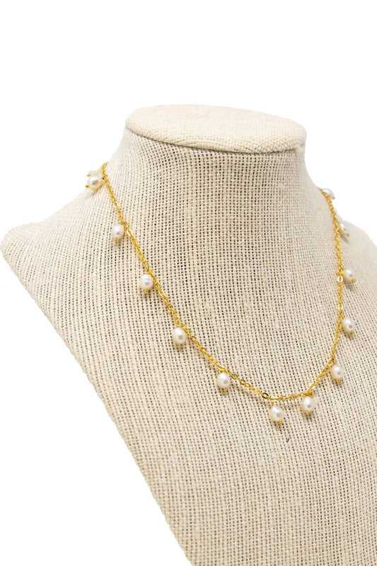 Mary Kathryn Designs - Women Pearl Dangle Necklace