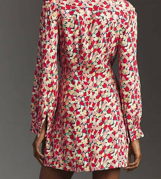 Rixo - Olina Floral Collared Mini Dress