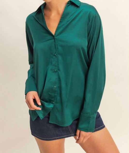 Hyfve - Sammy Button-up Satin Top