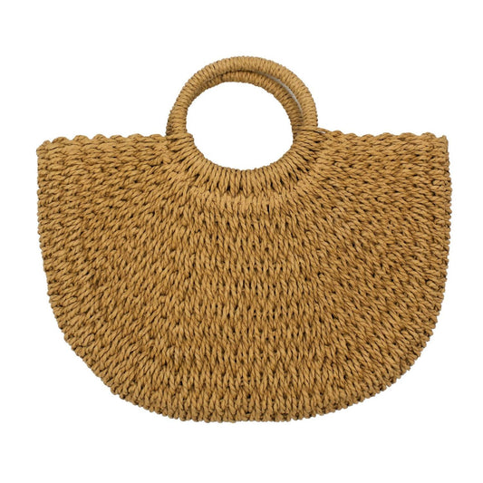 Seaspice - Captiva Half Moon Raffia Tote