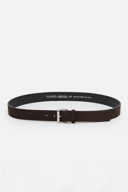 Closed - Men's Suede Cowhide Classic Belt