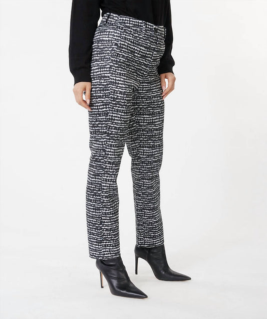 Esqualo - GRAPHIC ILLUSION TROUSER