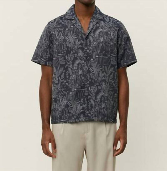 Les Deux - Lesley Dancing Jacquard Short Sleeve Shirt