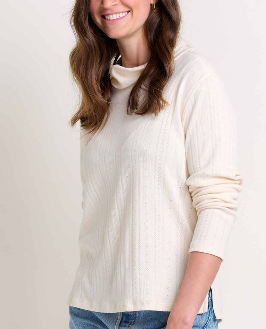 Toad&Co - Foothills Pointelle Long Sleeve Turtleneck