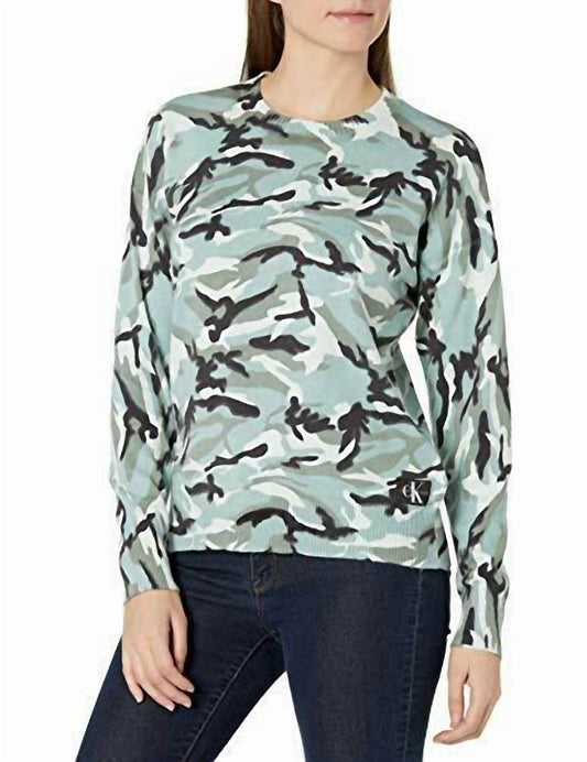 Calvin Klein - Camouflage Crewneck Sweater