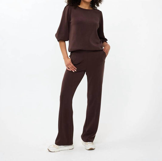 Esqualo - Twisted Sleeve Modal Sweater