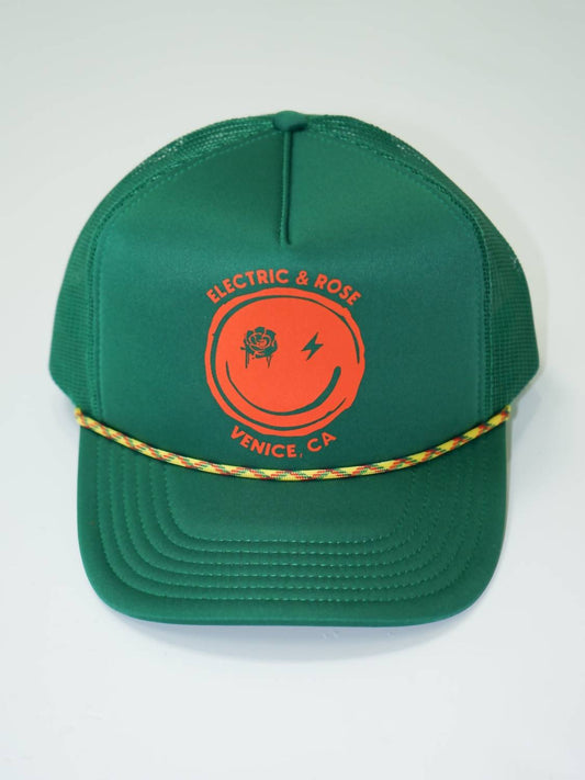 Electric & Rose - Women's Smiley Trucker Hat