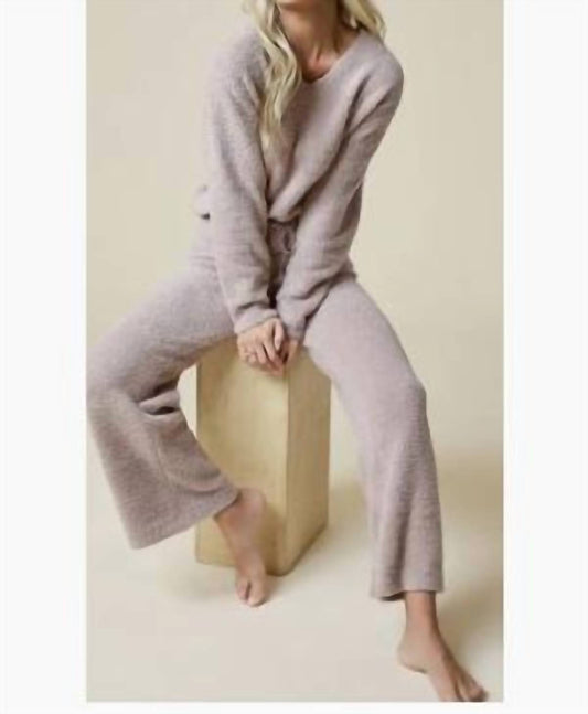 Softies - Solid Marshmallow V-Neck Lounge Set