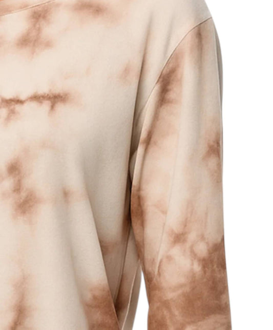 French Kyss - Tie Dye Scoop Neck Top