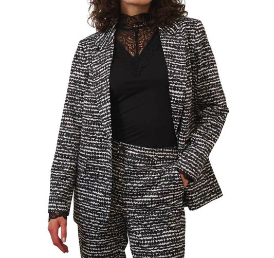 Esqualo - GRAPHIC ILLUSION BLAZER