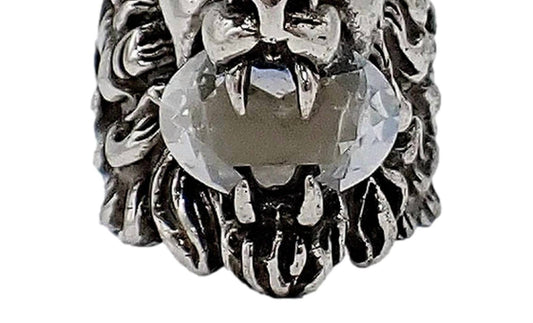 Gucci - Women's Lion Head Motif Ring