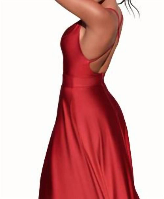 Jessica Angel - High Slit Jersey Gown