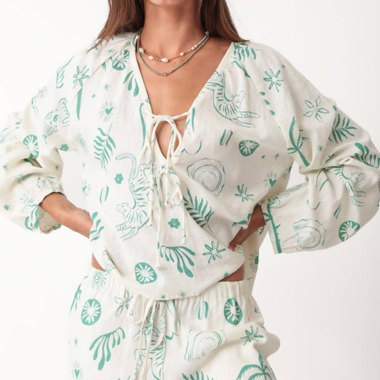 Electric & Rose - Meridian Tie Top