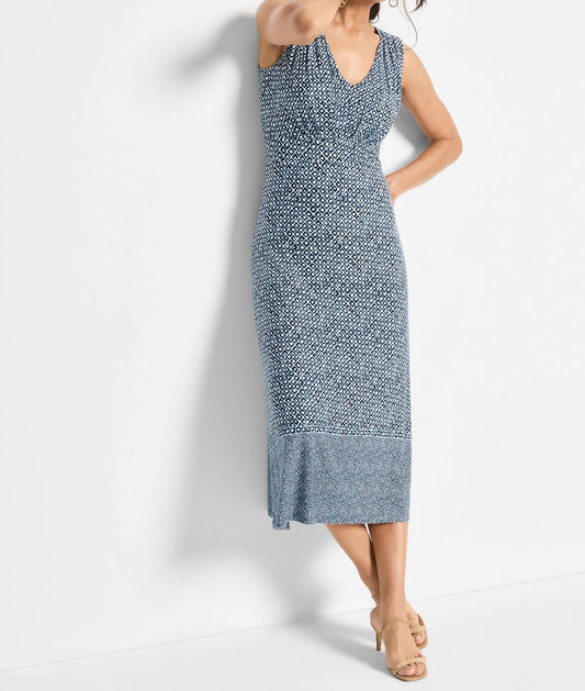 Nic + Zoe - Coastal Geo Ella Dress