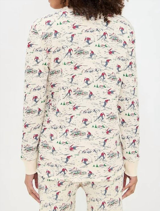 The Great. - Classic Crew Thermal Long Sleeve Top