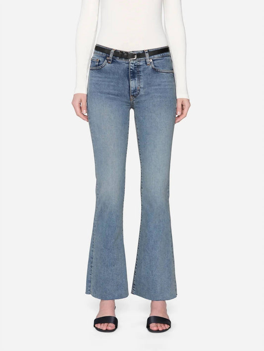 Frame - The Icon Mid Rise Flare Jeans