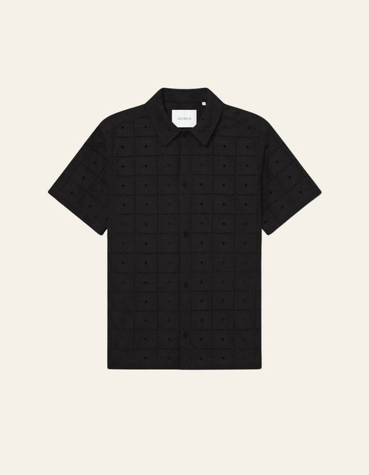 Les Deux - Men's Hector Anglaise Short Sleeve Shirt