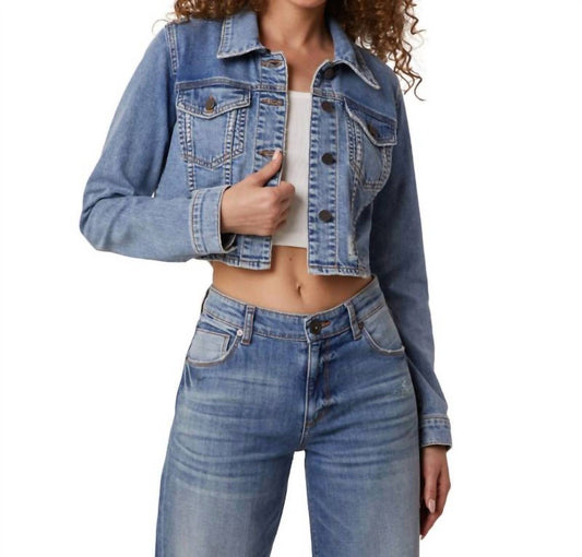 Edyson - Eddie Crop Denim Jacket