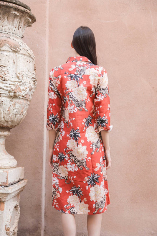 Las Sureñas - Romantic Tiger Tunic