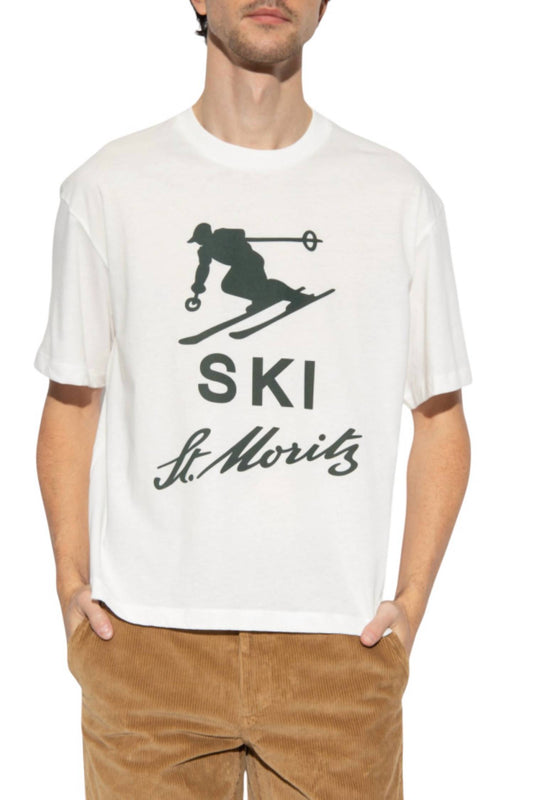 Bally - Men's Ski St Mortiz Logo Graphic T-shirt