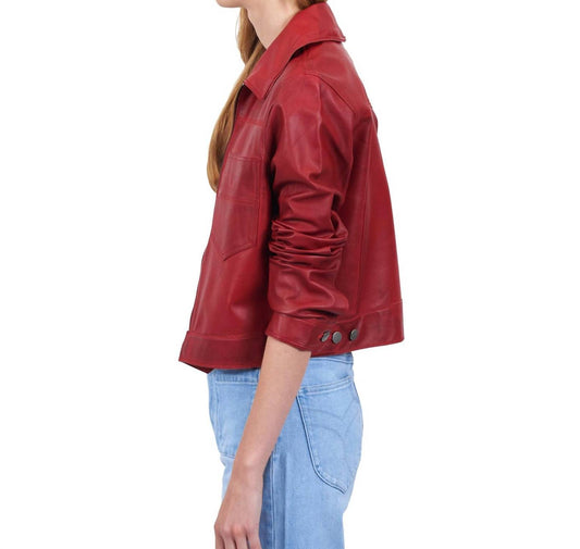 Jkt Nyc - Hayden Vintage Waxed Leather Jacket