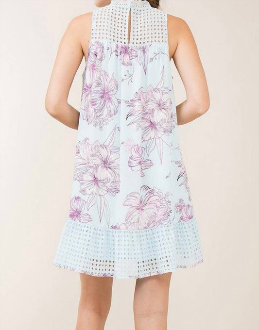 Entro - Crochet Swing Mini Dress