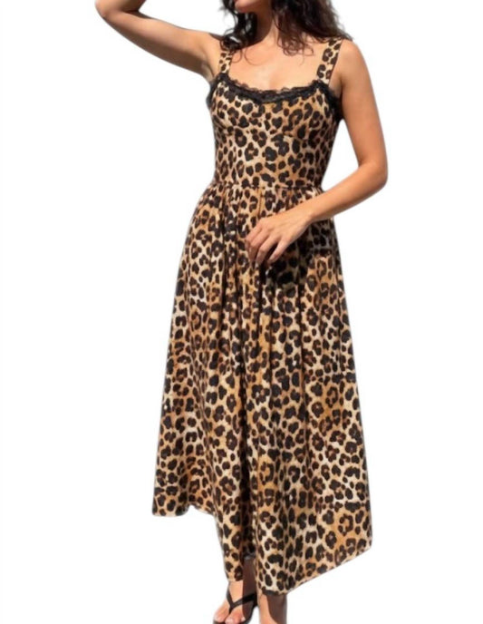 Moon River - Women's Sleeveless Midi Dress