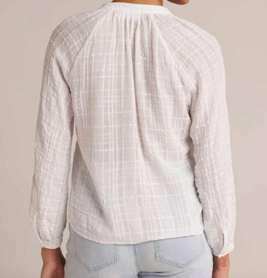 Bella Dahl - Women's Full Sleeve Raglan Button Down Shirt