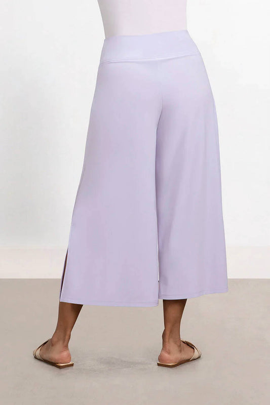 Sympli - Side Slit Wide Capri Pant