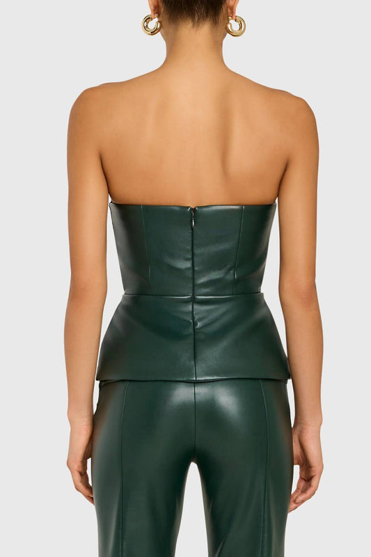 Amanda Uprichard - Juno Leather Top