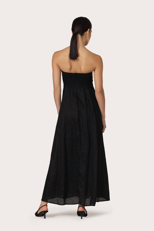 Lusana - Alora Linen Maxi Dress
