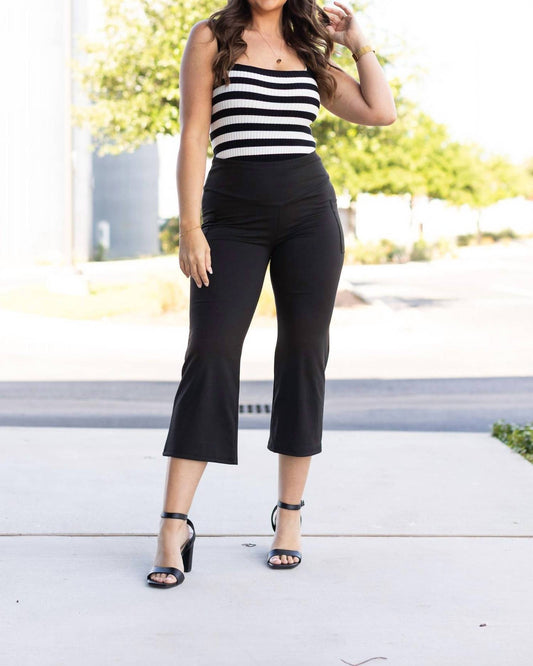 Julia Rose - The Faith - Tummy Control High Waisted Guacho Pants