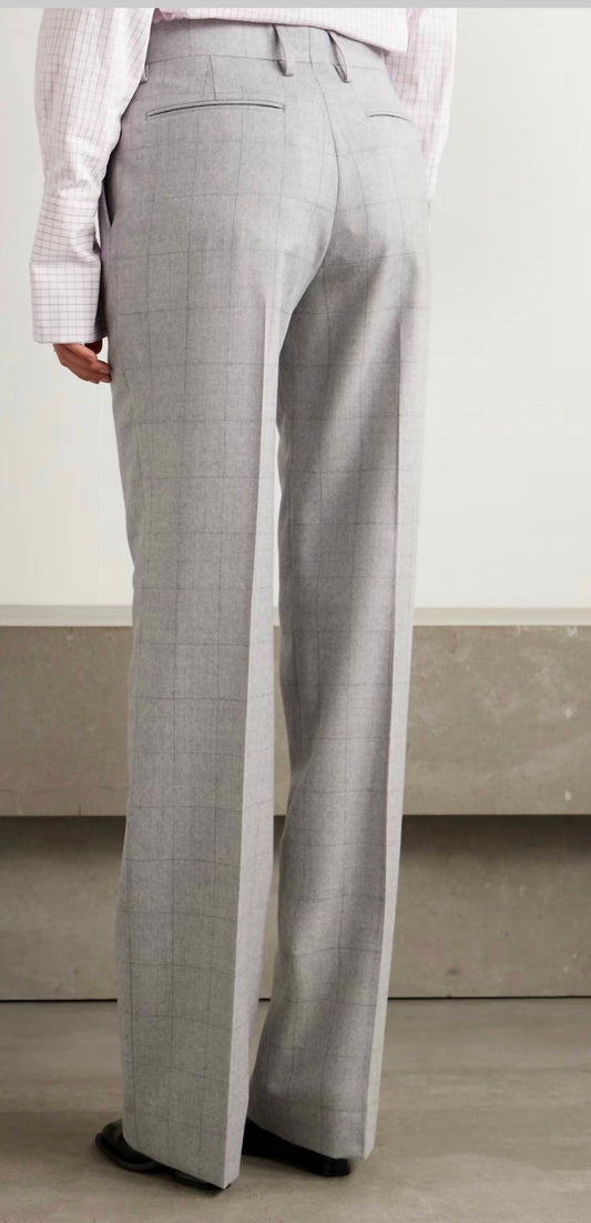 Dries Van Noten - Checked Wool-flannel Straight-leg Pants