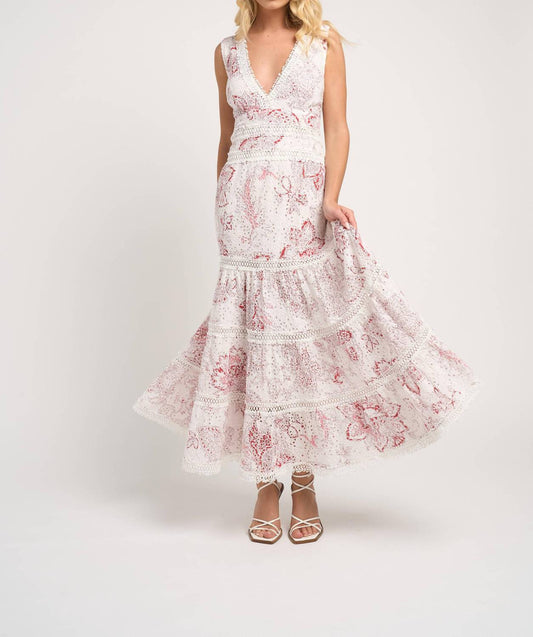 Guadalupe Design - Naina V-neck Long Dress