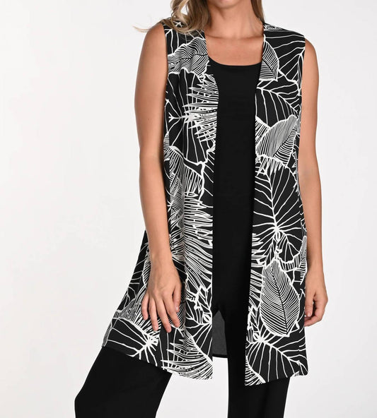 Frank Lyman - Printed Woven Vest