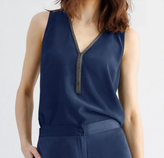 Go By Go Silk - Off The Chain Shell Top