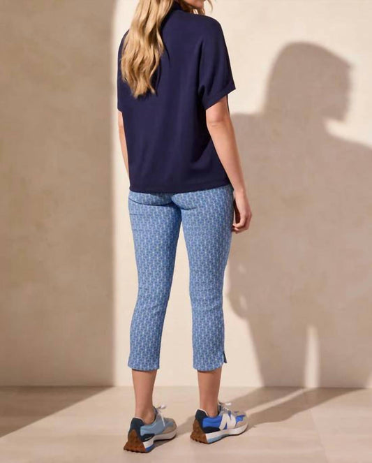 Tribal - Funnel Neck Top