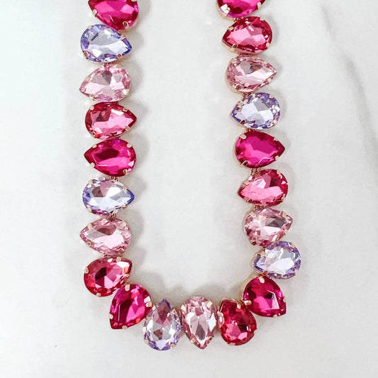 Treasure Jewels - Fuchsia Radiance Necklace