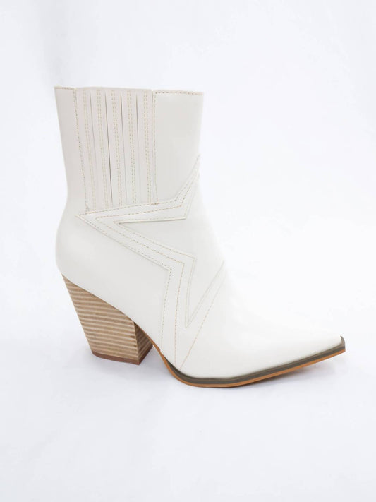 Kke Originals - Women's Kaydence Star Pointed Toe Booties