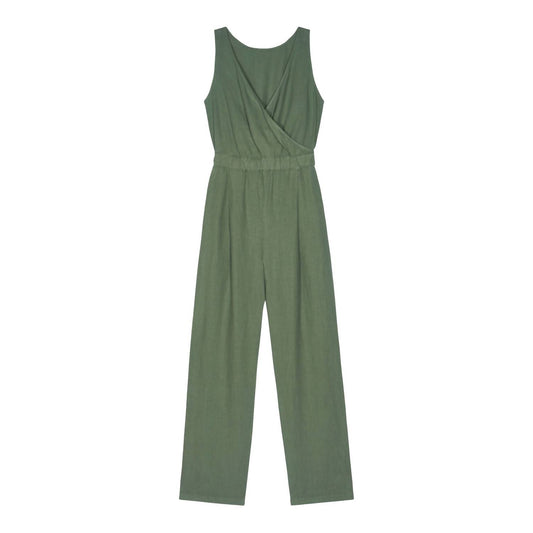 Nation Ltd - Women's Kiera V-Neck And Easy Elastic Waist Jumpsuit