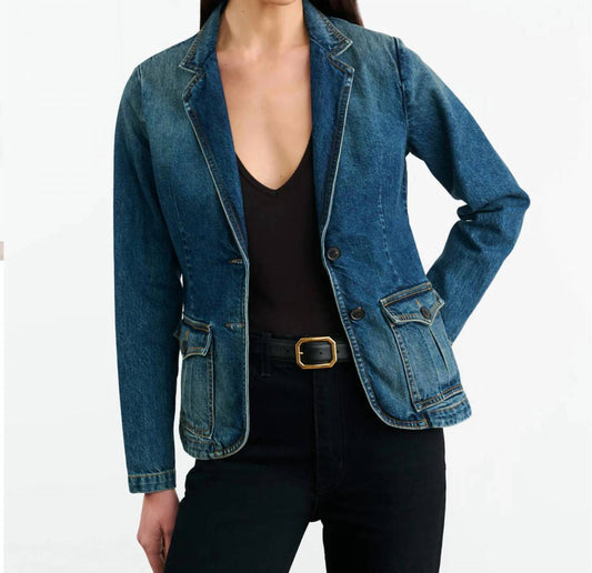 Nili Lotan - Elton Denim Blazer